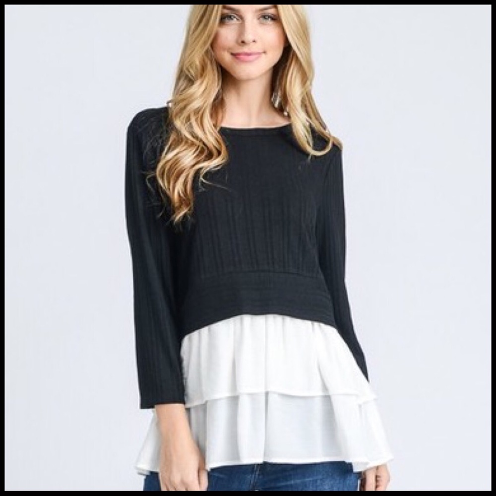 Double Ruffle Top - Picture 5 of 5